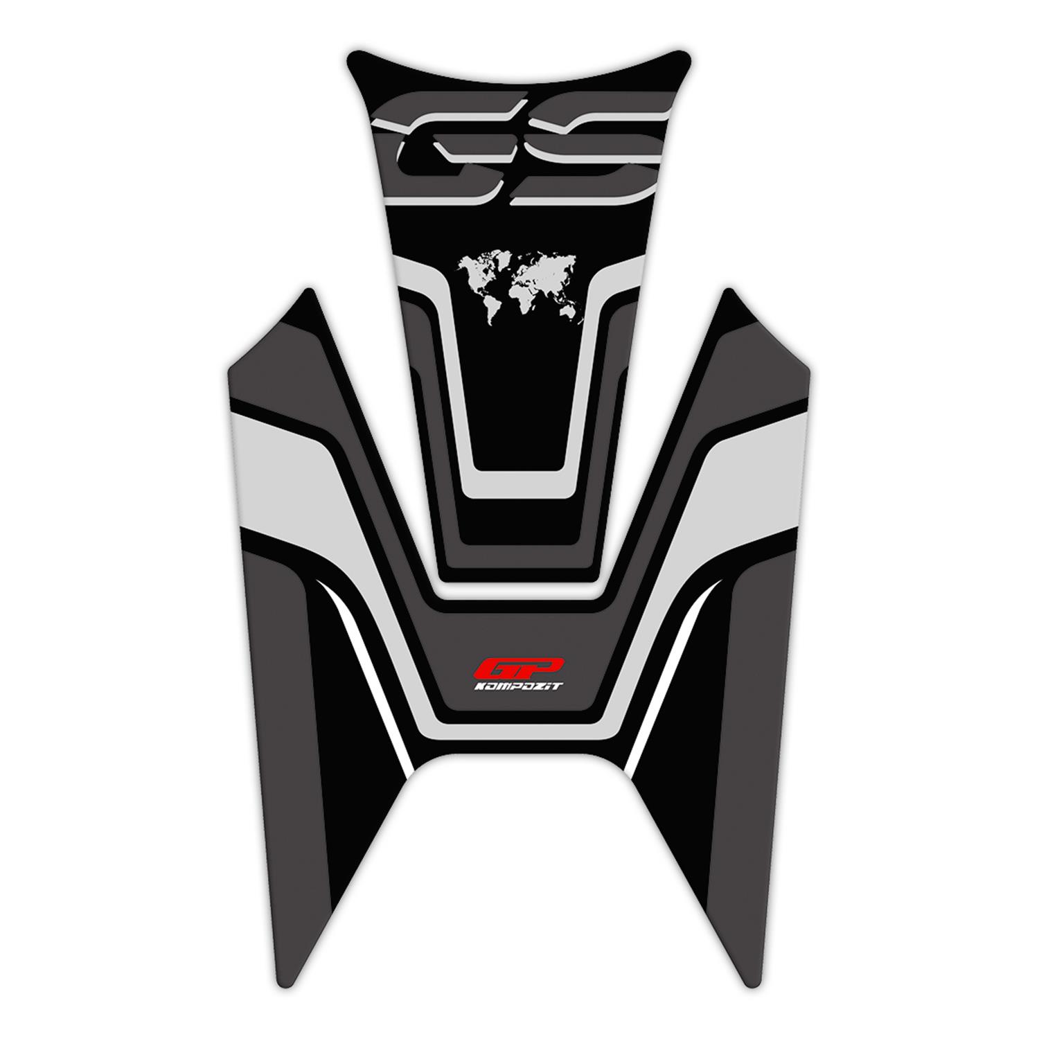 

GP Kompozit BMW R 1200 GS 2013-2024 Uyumlu Tank Pad Siyah-Gri