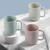 Simple Plastic Toothbrush Cup with Handle for Dormitory Home Bathroom Wash Cup MIT