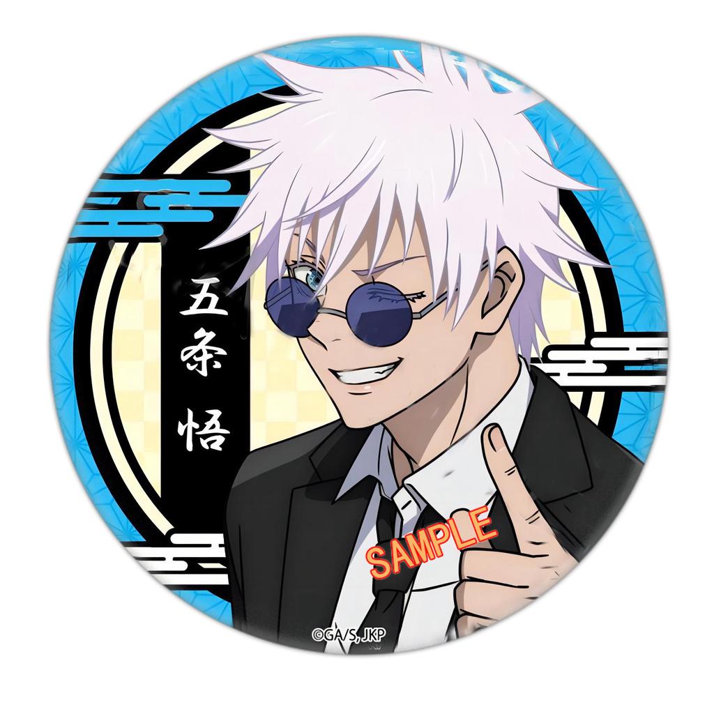 Vysoce kvalitní odznak Jujutsu Kaisen Třetí vlna Nový Satoru Gojo Špendlík Prémiová nabídka Anime zboží 371 408 Sbírka