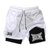 Muay Thai Kick Boxing MMA Shorts Camouflage Men Women Unisex Double Layer Quick Dry Breathable Training Sport Gym Fitness Workout