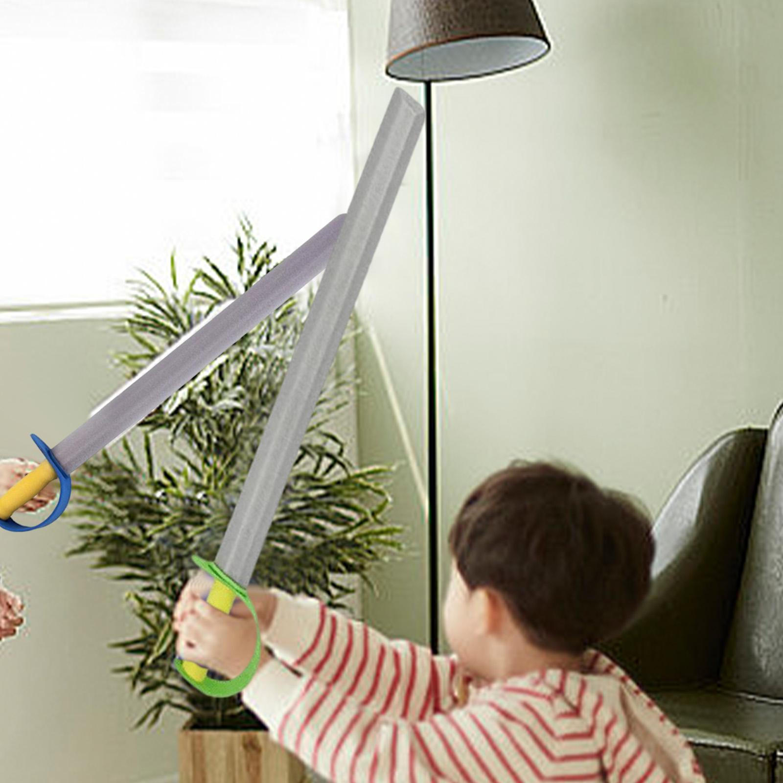 

Фехтование пенопластовый меч игрушка косплей упражнения просвещение детей реквизит обучение зелёный