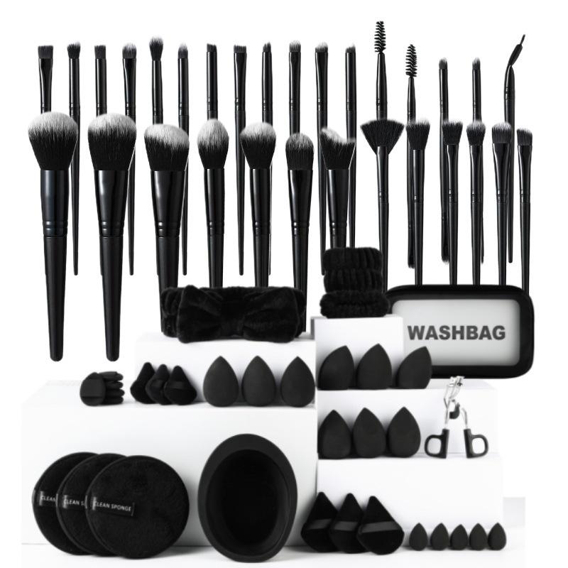20/30 Piece Set Beauty Tools Combination Large Set Makeup Brushes Beauty Egg Powder Puff Washing Bowl