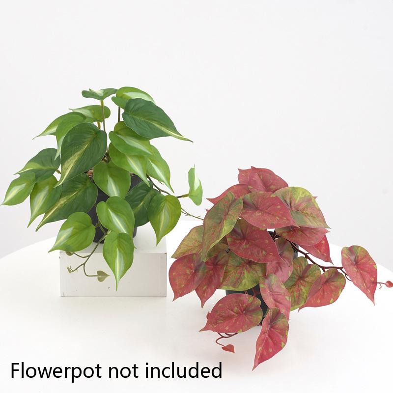 Künstliche Grünpflanzen Bonsai, kleine Simulations-Tischtopfpflanzen, gefälschte Blumen, Ornamente, Heimdekoration