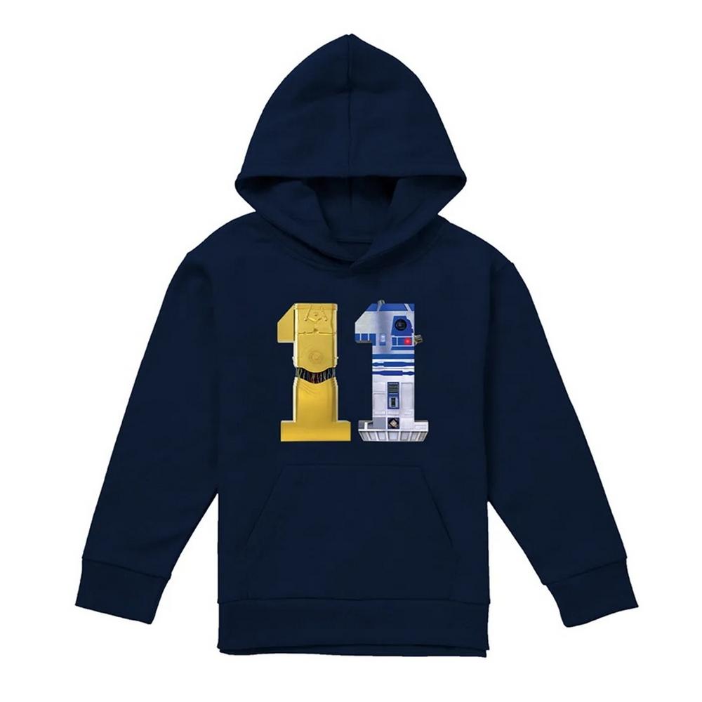 Star Wars Childrens/Kids 11 C3PO R2-D2 Hoodie