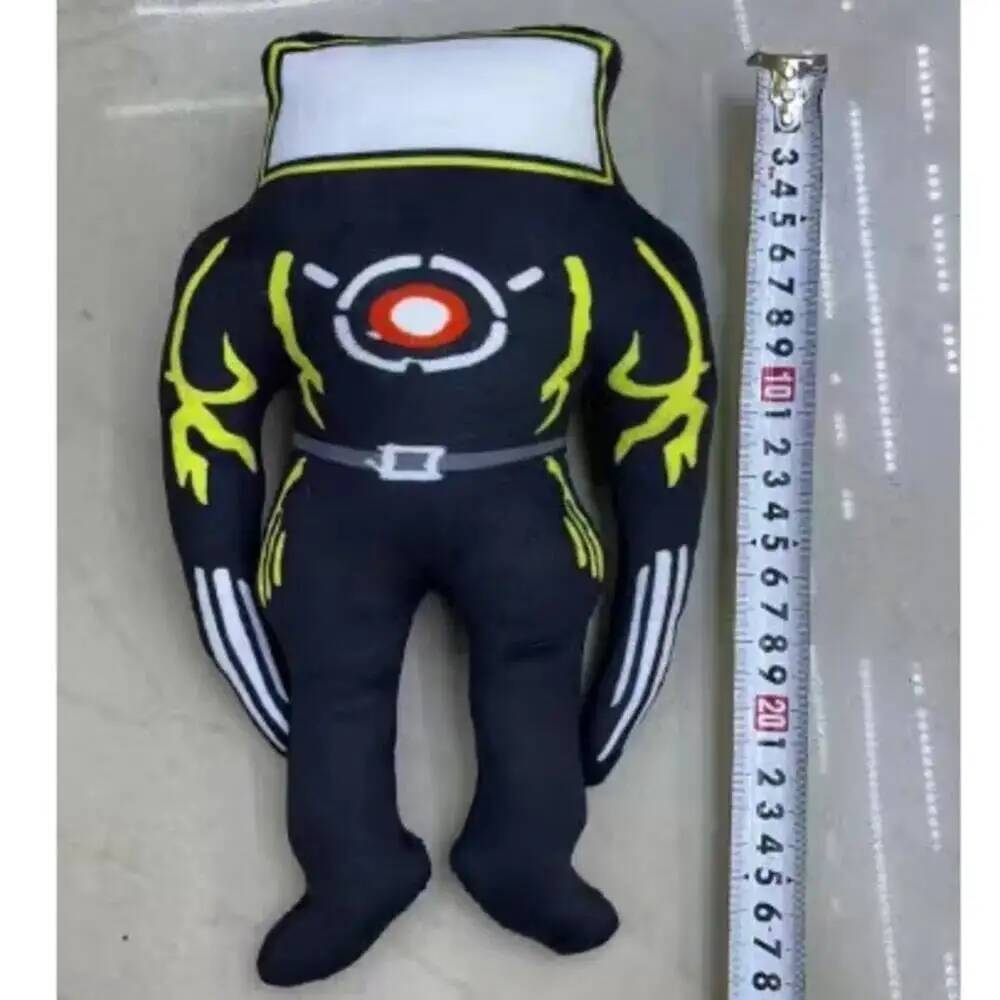 1-8pcs Skibidi Toilet Plush Titans Cameraman TV Man Drill Man Titans Speakerman Drillman Speaker Doll Soft Toy Stuffed Animal