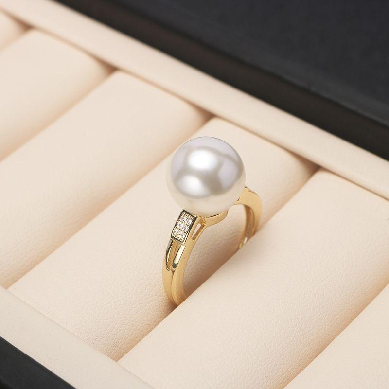 Mom Gift Three-piece Pearl Box Pearl Necklace Female Bead Necklace Pendant for Girlfriend Gift Jewelry Set