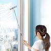 Long Handle Window Cleaner 5-Section Handheld Cleaning Scrubber Window Glass Scrubber For Home Apartment Hotel Bathroom Kitchen