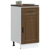 Vidaxl Kitchen Base Cabinet, Porto, Brown Oak