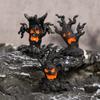 Halloween Dryad Micro Landscape Ornaments Horror Atmosphere Mini Dryad Shape Resin Ornament for Halloween Party Home Craft Decor