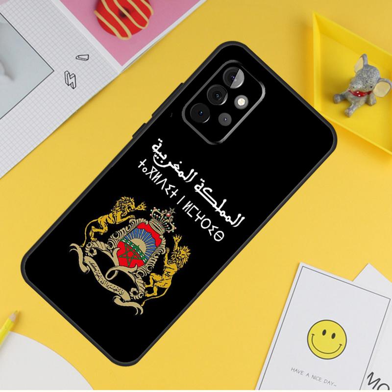 Morocco Maroc Moroccan Flag Case For Samsung Galaxy A15 A17 A54 A34 A14 A13 A23 A33 A53 A52 A32 A12 A56 A36 A16 A35 A55