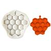 Unique Bee-Beehive Silicone Mold Cute Honeycomb-Chocolate Fondant Molds Homemade-Chocolate-Cupcake Mold DIY Tool