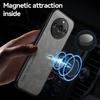 Luxury Leather Case For Realme 11 Pro Plus Cover Magnetic Car Holder Silicone Protection Phone Case For Realme 11 Pro 5G 11Pro