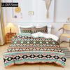 Aztec Duvet Cover Set, Geometrical Indigenous Art, Decorative 3 Piece Bedding Set with 2 Pillow Shams, Twin Full Queen King Size