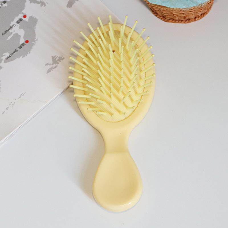 Korean Cute Air Cushion Mini Comb for Women & Girls - Travel Portable Massage Brush