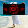 Ultra-Soft Beach Towel with Manchester United Theme,Ideal for Pool - Camping, Diving - Perfect Travel Essential, Vibrant Beach Towel.