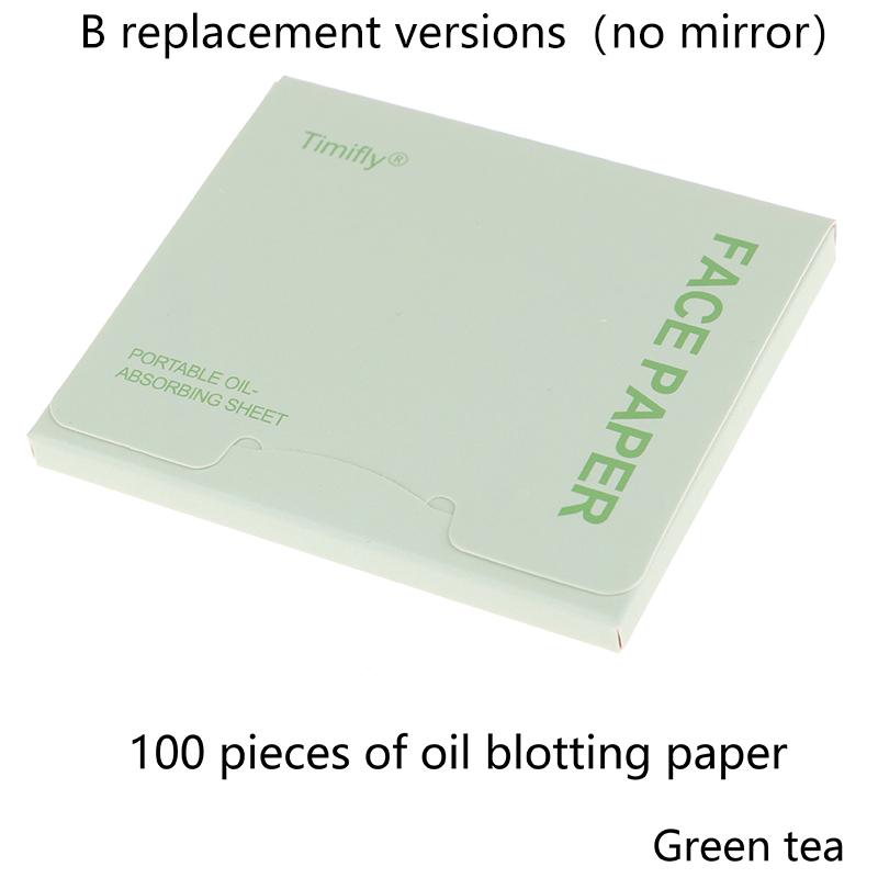 Oil Blotting Sheets With Makeup Puff 100Pcs Matting Face Wipes Oil Control Paper Oil-Absorbing Cleaning Makeup Tools Skin Care
