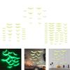 12x Halloween Luminous Wall Stickers Decals Artworks Clings Decorations for Eve