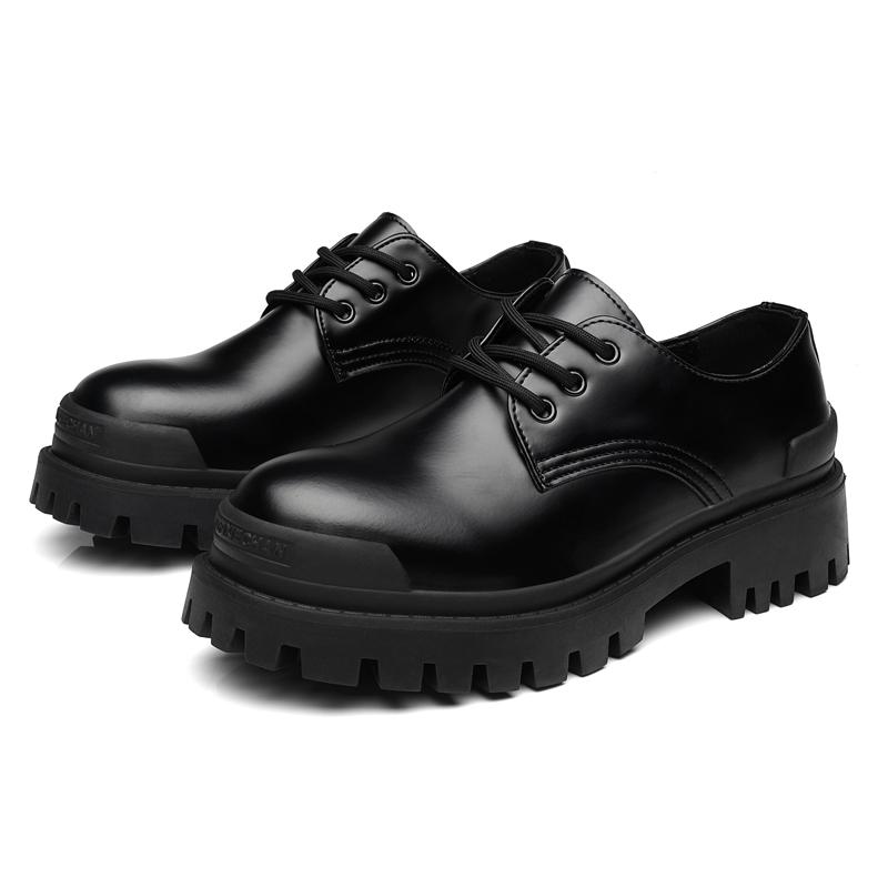 

Модные черные туфли Дерби на толстой подошве. Классический и универсальный дизайн. Обувь для отдыха, бизнеса, вечеринки, свадьбы, жениха, для взрослых. Качественная обувь. Новые. 44 чёрный