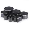 10pc/set Circular Leather Hole Punching Template, DIY Leather Cutting Mold Kit, Steel Material DIY Leather Handicraft Cut Die