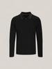 Black Volskof Polo Shirt Long Sleeve M