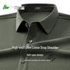 FIRS Men's Breathable Linen Blend Polo Shirt