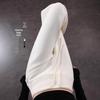 2026 Nouveau Pantalon de Sport Blanc Fluide Taille Haute Jambe Droite Printemps/Automne pour Filles