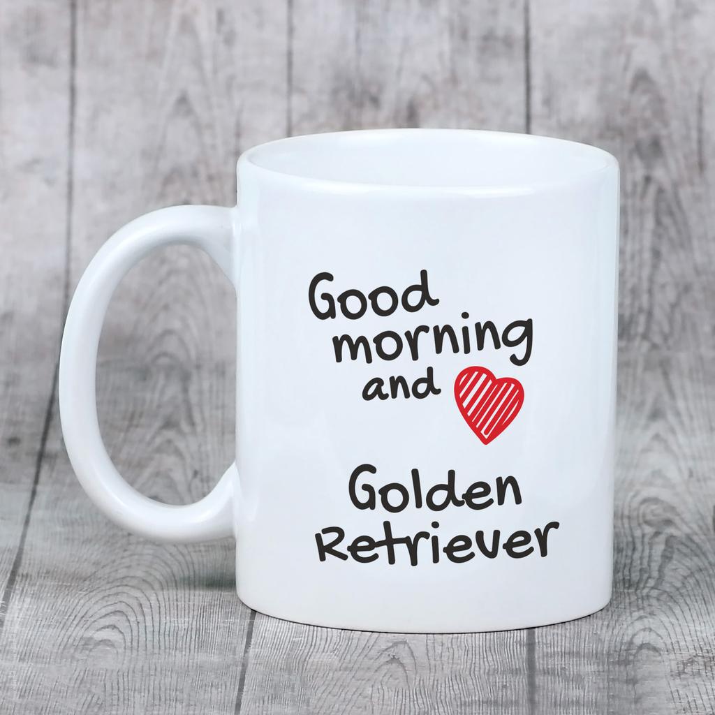 Golden Retriever - cup with a dog, personalized cup with a print, a classic gift for everyone from the Art-Dog brand
