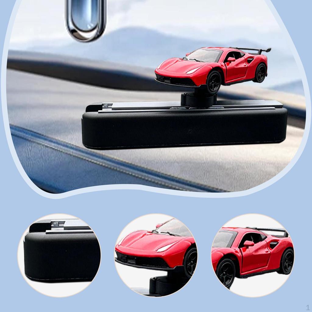 1/64 Car Model Auto Interior Accessories Birthday Gift Decorative Dynamic Dashboard Decoration