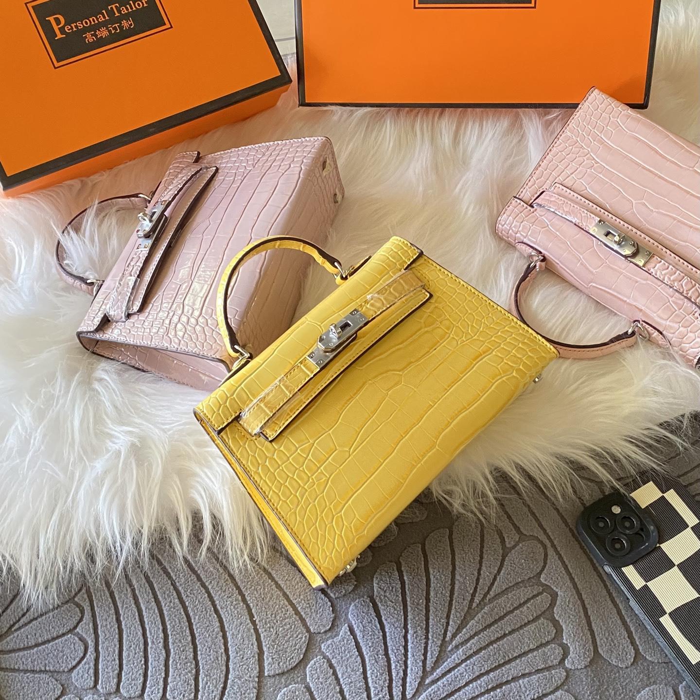 

Новая изысканная женская сумка-мессенджер, маленькая сумка, сумка с тиснением под крокодила, высококлассная мини-универсальная сумочка. 22cm