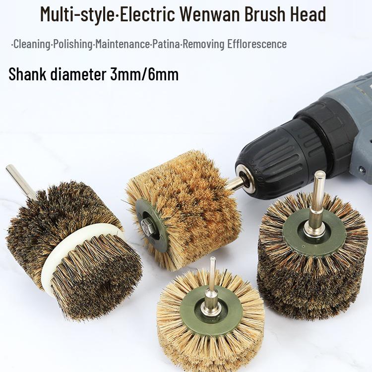 Электрическая нано-щетка Wenwan для твердой очистки и полировки 35mm Nano Filament Round Brush