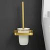 cmaos Brushed Gold Aluminum Bathroom Shelf