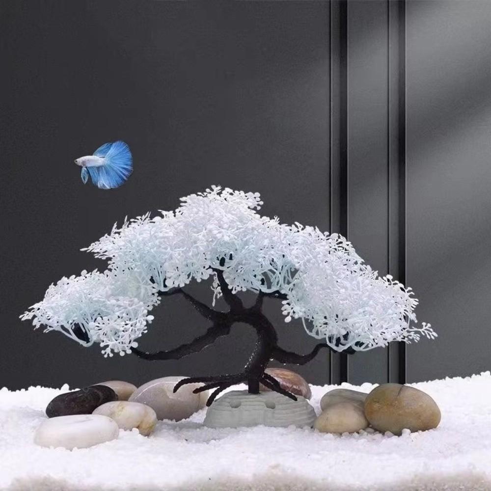 New Realistic Aquarium Fish Tank Decoration Creative Beautiful Aquarium Ornament Fish Tank Decor Pet Fish Habitat