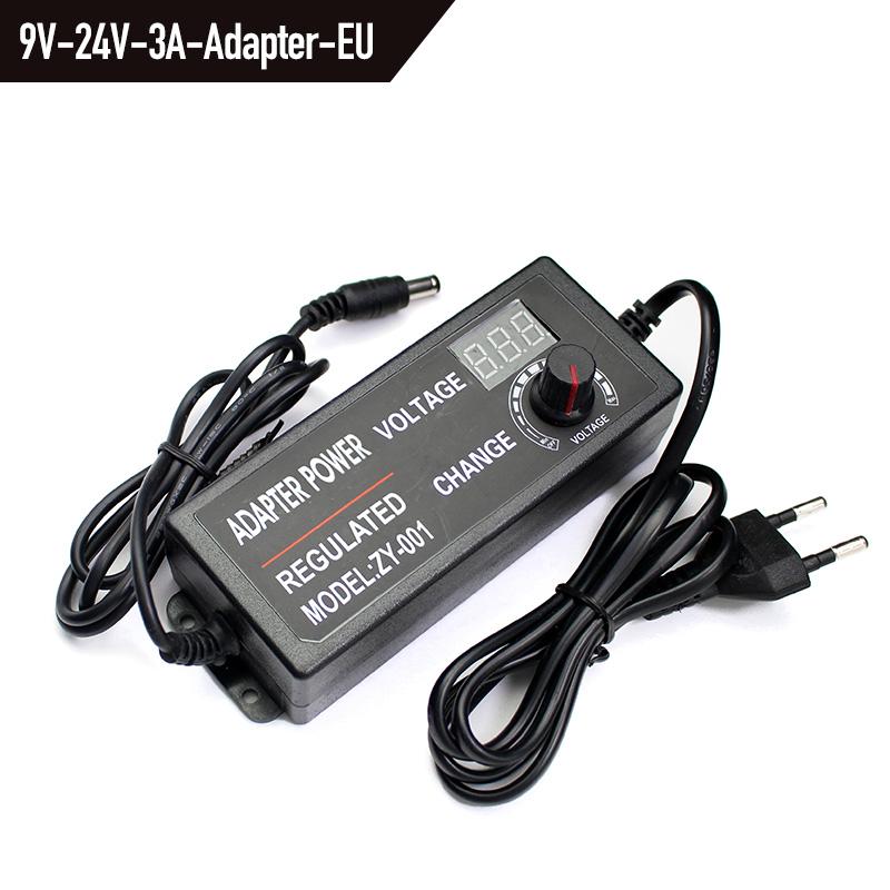 AC DC Adjustable Adapter 1V-24V 3V-36V 3V-24V 24V-36V 5V-12V 3V-12V Various Voltage DC Source 12V For 2835 5050 5730 LED Strip