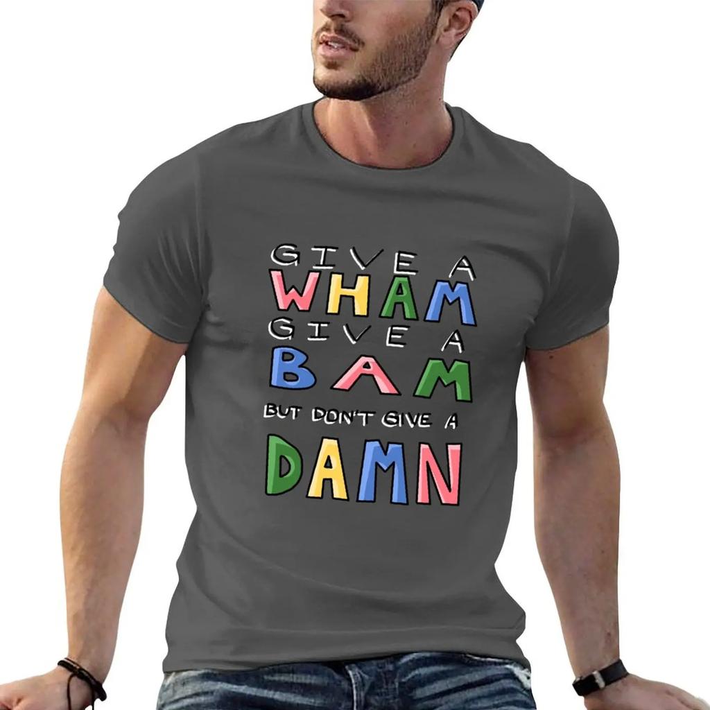 Wham Rap TShirt Vintage Graphic Tee Customs Plus Sizes Shirts for Men Graphic Tees