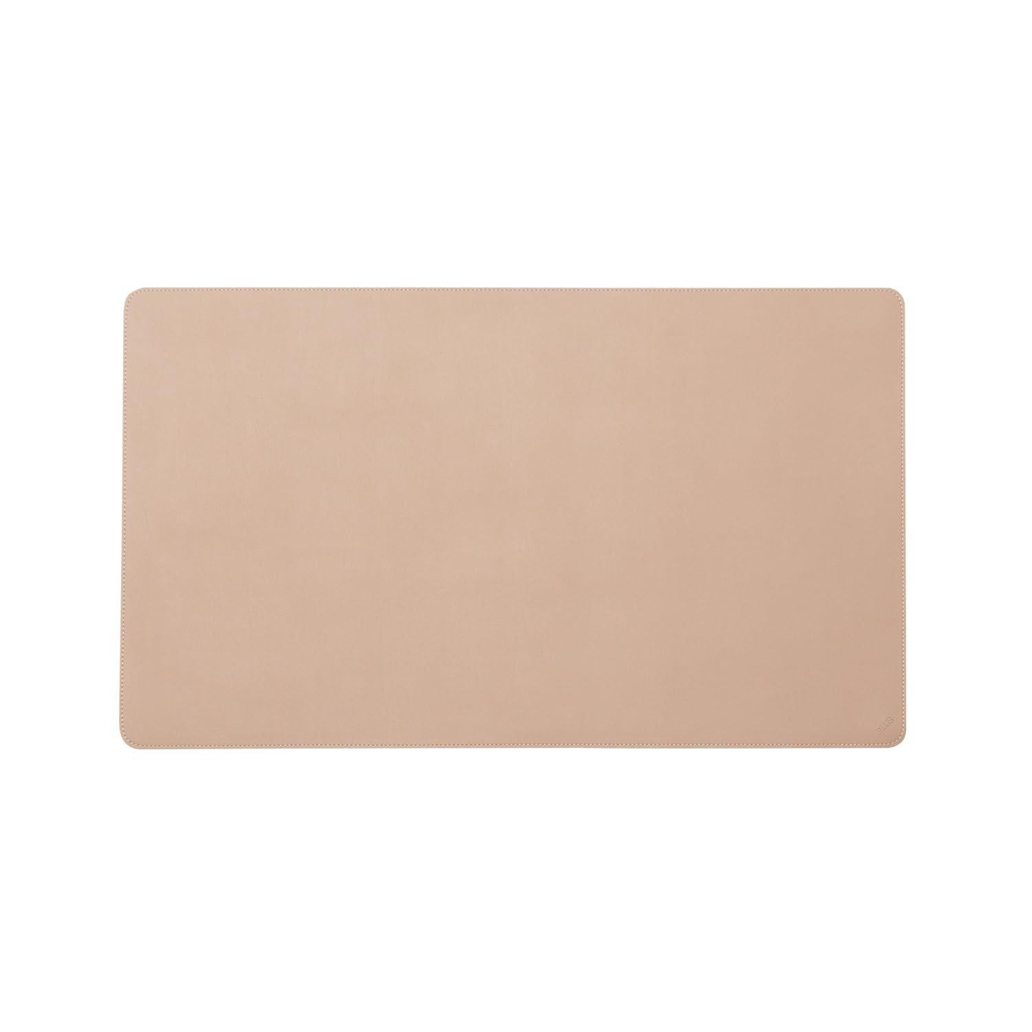 

Plus Reversible Desk Mouse Mouse Synthetic Mat, Compatible, Double-Sided, Smooth/Soft Leather-Touch Pad, Leather, 600x350mm, Beige/White, DM-001LT,