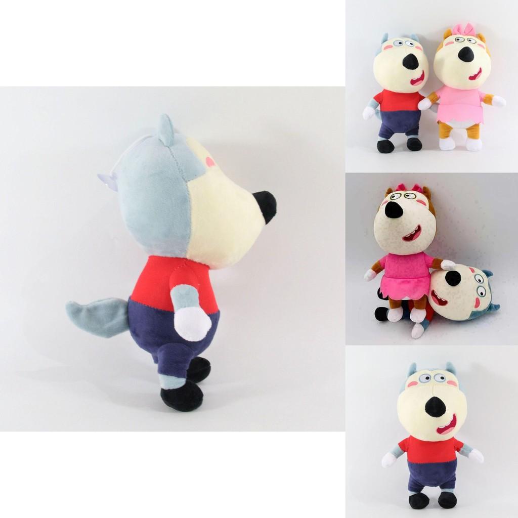 Wolfoo And Lucy Plush Toy Cute 25cm Stuffed Doll For Kids And Families