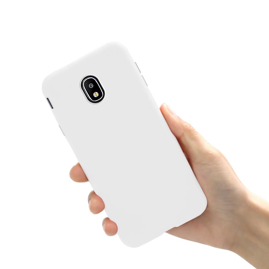 Phone Case For Samsung Galaxy J3 J5 J7 2017 Case J330 J530 J730 Candy Color Soft TPU Back Cover For Samsung J3 J5 J7 2017 Case