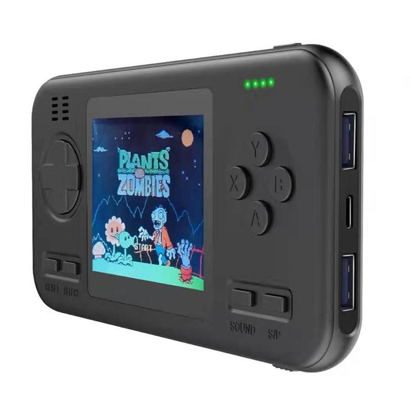 ABS Material Portable Handheld Retro Game Console Charging Treasure