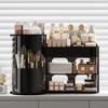 High-Capacity Dustproof Skincare & Cosmetics Organizer with Desktop Drawers