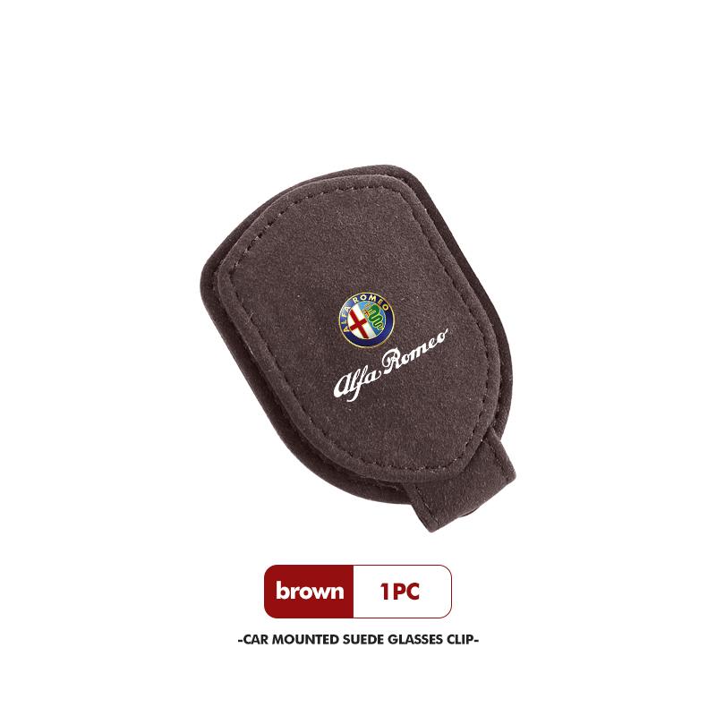 2026 Horká nálepka Pro auto Alfa Romeo Klip na sluneční clonu Kartičky na brýle Magnetický držák na sluneční brýle GT Stelvio F1 Brera Volante Tonale