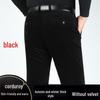 Men's Loose Straight-Leg Corduroy Pants - Pure Cotton Casual Wear for Autumn/Winter