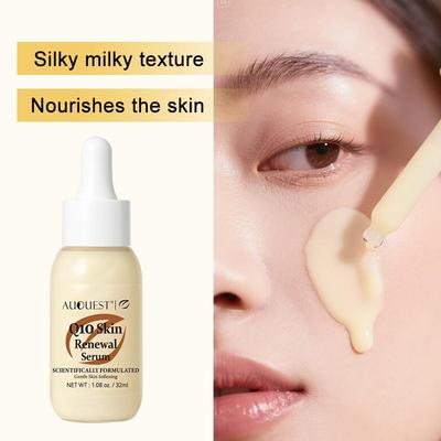 Q10 Coenzyme Remove Wrinkle Face Firming Lifting Anti-Aging Serum Fade Fine Lines Improve Puffiness Skin Care Product