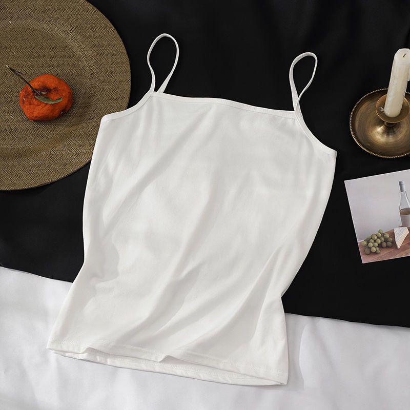 

Women s Versatile Sleeveless Mid-Length Camisole - Thin Base Layer & Outerwear Top One size: 80-110 lbs