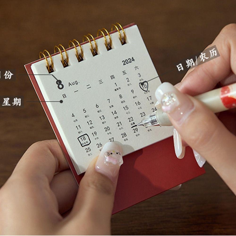 

Органайзер для настольного календаря Перекидной календарь Мини-настольный календарь Подарки на праздники style 2