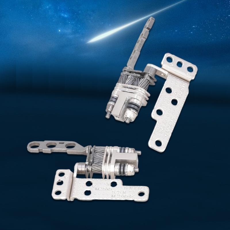 Precise Machined Laptop Hinge Replacement Durability Metal Construction Smooth Opening For 16AD 16AC Laptop Screen Hinges