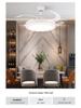 Invisible Silent Variable Frequency Ceiling Fan with Light for Living Room or Bedroom