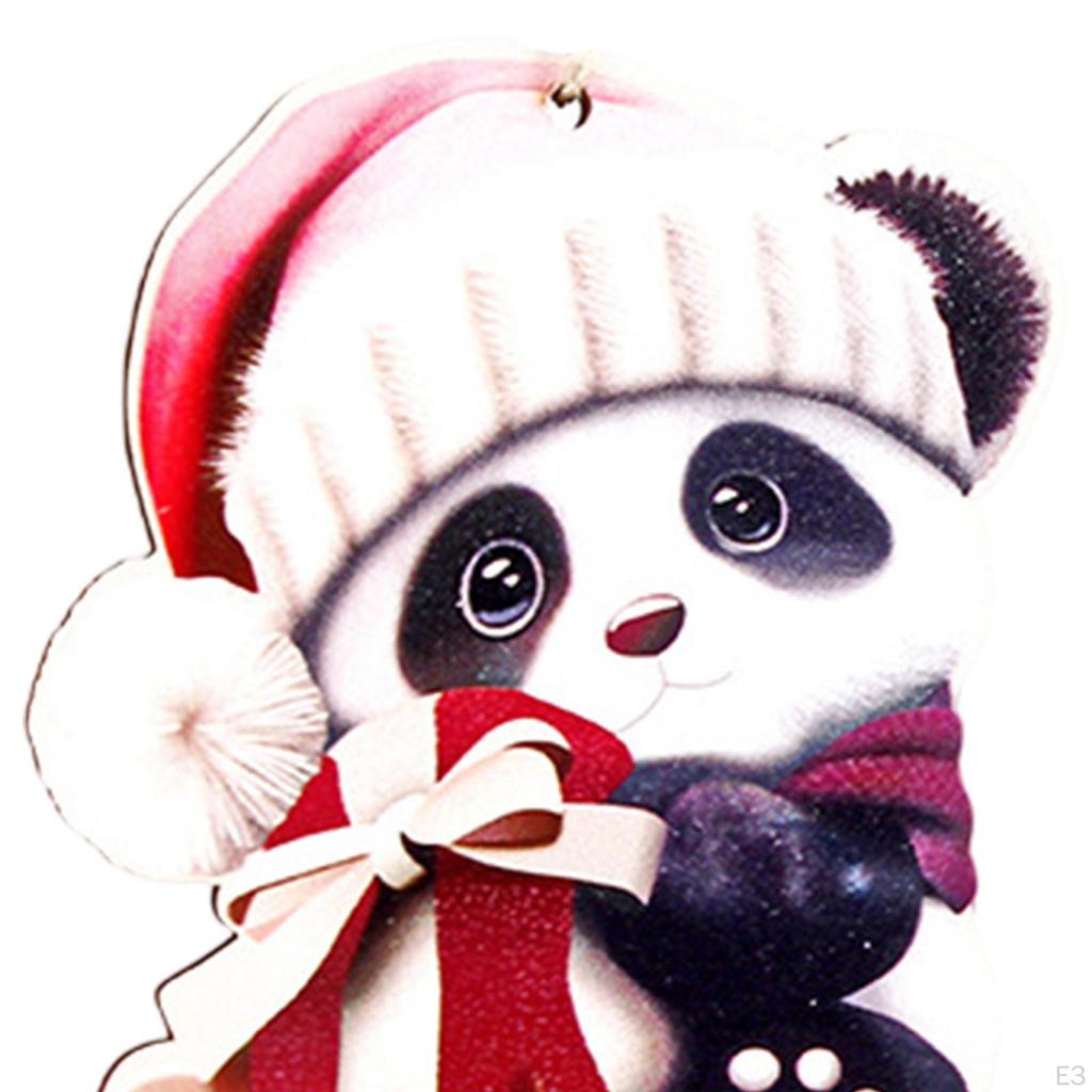 Hängeornament Panda Dekoration Anhänger Stilvolle Partygeschenke Fenster Helle Farbe