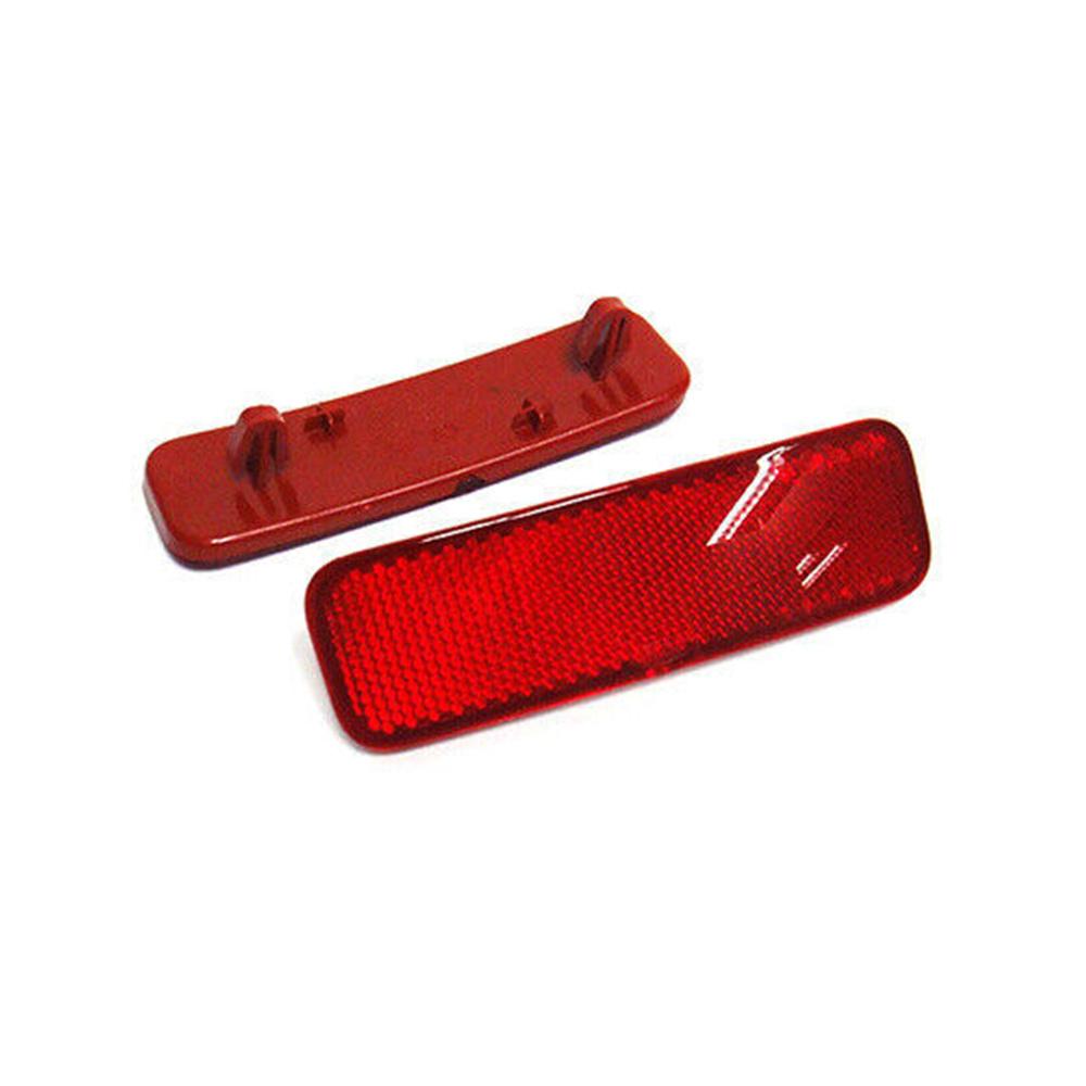 Par Bakre Venstre & Høyre Støtfangerreflektor Lyslinse For Ford Transit Varebil 2014-OPP