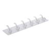 Transparent Autohesion for Bathroom,Kitchen Key Holder Wall Hooks Clothes Hanger Storage Rack