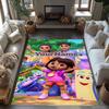 Dora Explorer Customize Your Name Floor Rug Office Rug Perfect for Balcony Dormitory Decorate room Foyer Antislip Carpet Office home decor